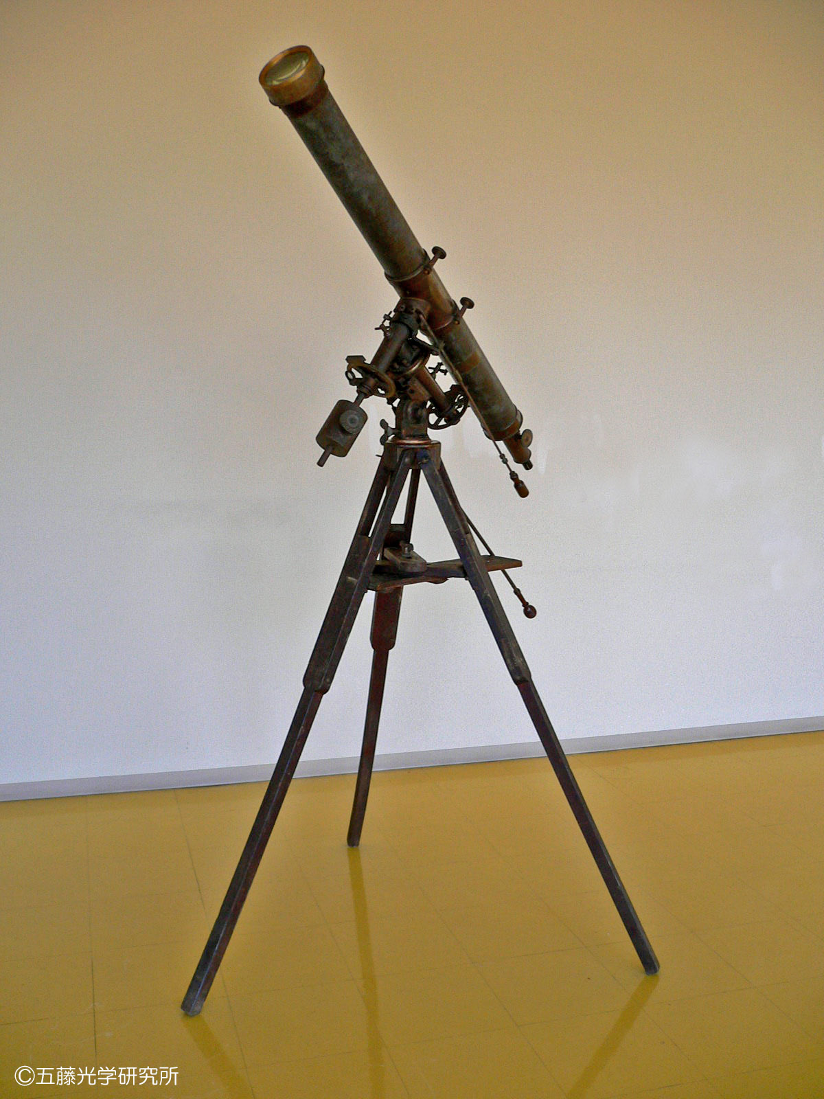 五藤光学　6.5cm屈折赤道儀　ジャンク Yahoo!オークション -「五藤光学」(望遠鏡) (カメラ、光学機器)の落札